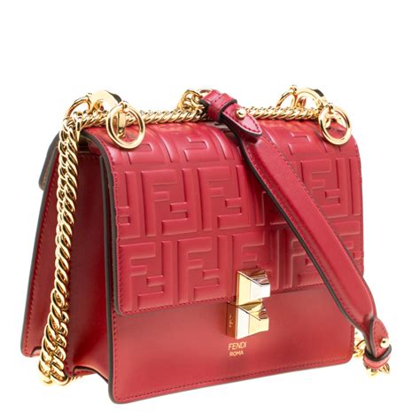 fendi red purse